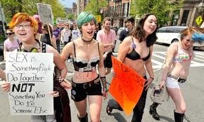The slut walk in London or the incitement to rape and to pedophilia.