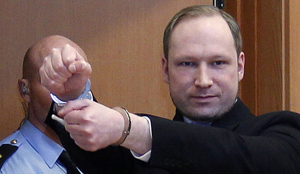 Les monstres du féminisme, Anders Behring Breivik le tueur norvégien.