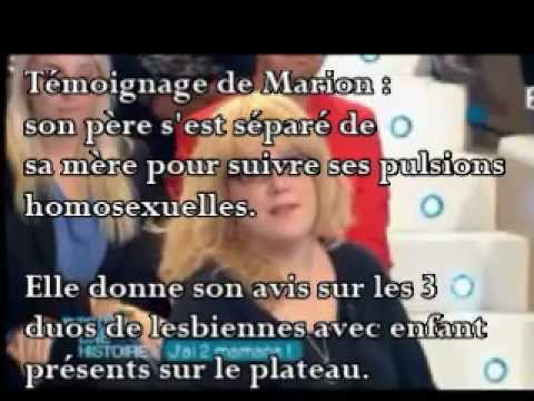 (Vidéo) Marion a un père homosexuel