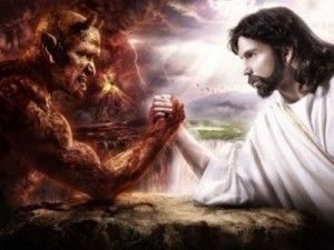 satan contre Jésus