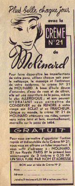 Molinard publicité oct62