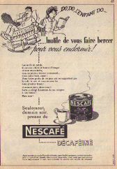 Nescafé publicité dormir bébé 2