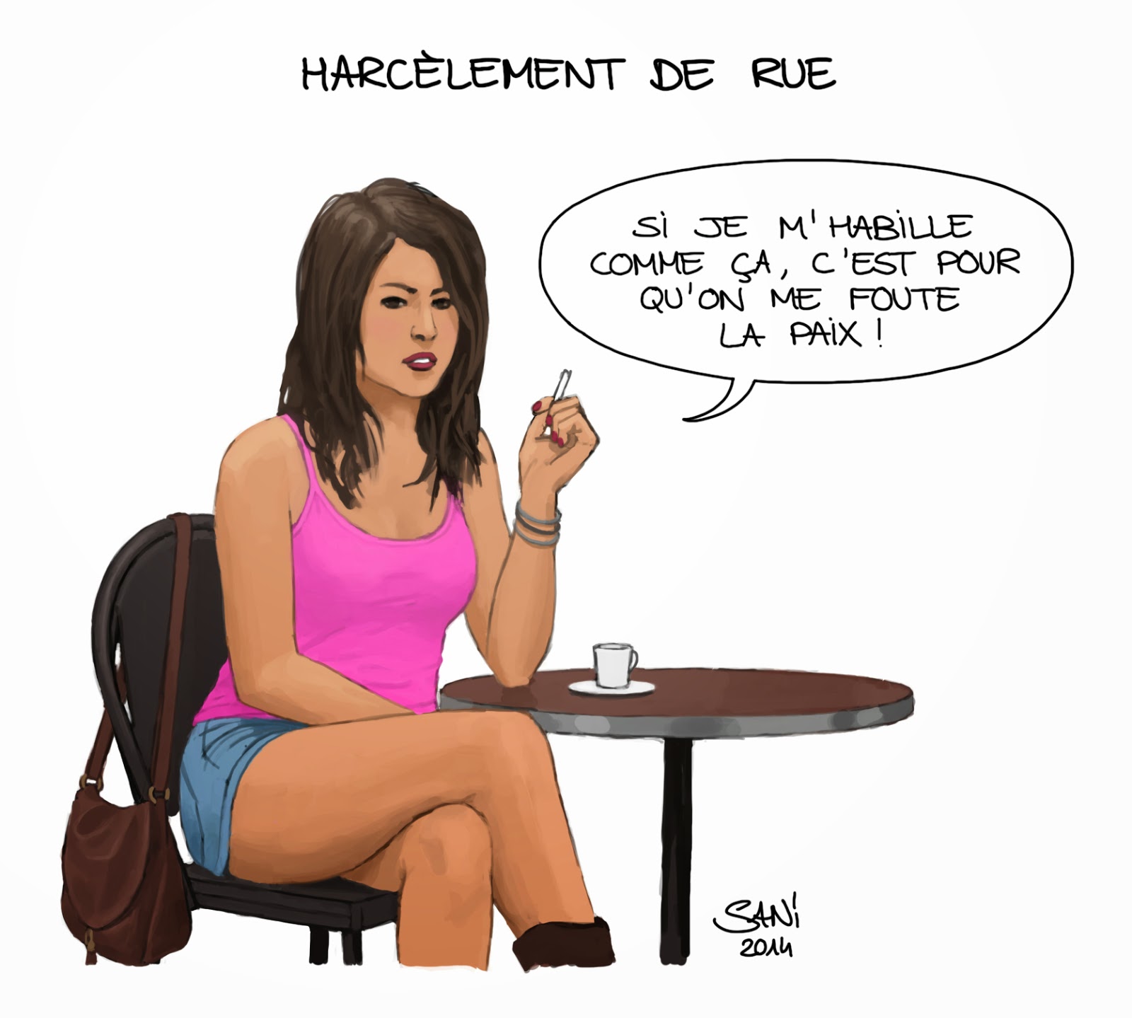 Campagne contre le harcèlement du HCE : couper les relations entre hommes et femmes