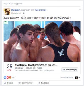 Publication "suggérée" sur Facebook : des garçons bien jeunes...